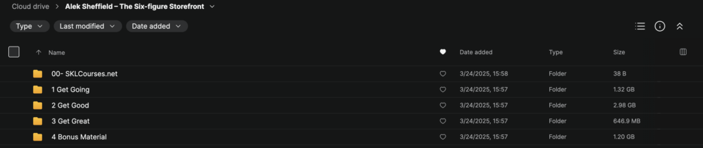 Alek Sheffield - The Six-Figure Storefront