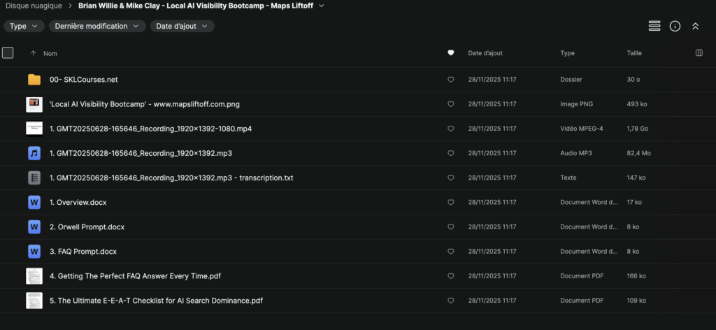Brian Willie & Mike Clay – Local AI Visibility Bootcamp – Maps Liftoff