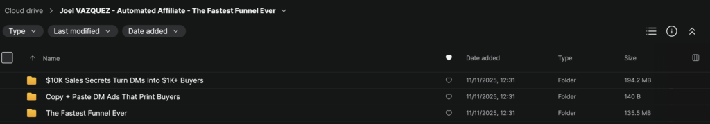 Joel VAZQUEZ – Automated Affiliate – The Fastest Funnel Ever