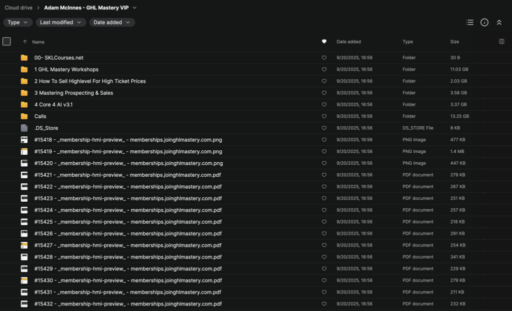 Adam McInnes – GHL Mastery VIP